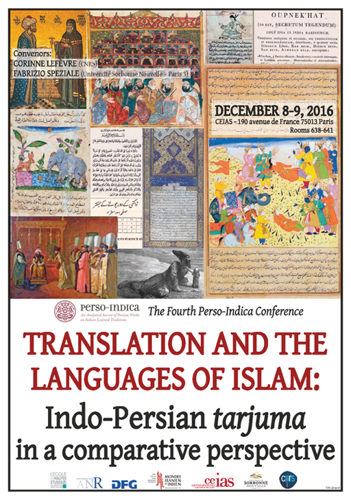 
	Translation and the languages of Islam: Indo-Persian <em>tarjuma</em> in a comparative perspective